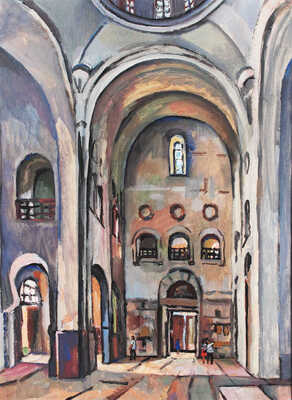 Храпак Георгий Васильевич. Интерьер древнерусского храма 